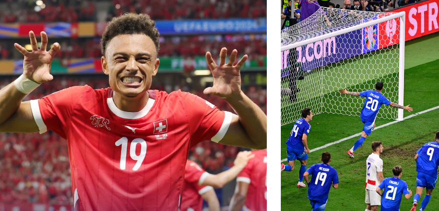 موعد مباراة سويسرا ضد إيطاليا في يورو 2024