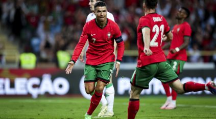 ثنائية أيرلندا تمنح كريستيانو رونالدو رقمًا جديدًا