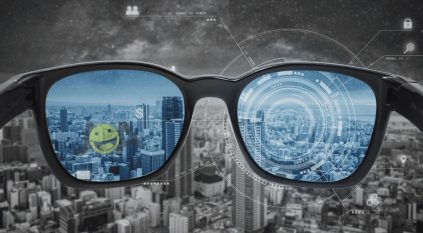 أول تصميم للنظارات الذكية دون إطار في العالم مدعومة من ChatGPT