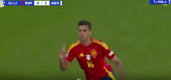 شاهد .. رودري يسجل هدف التعادل لـ منتخب إسبانيا