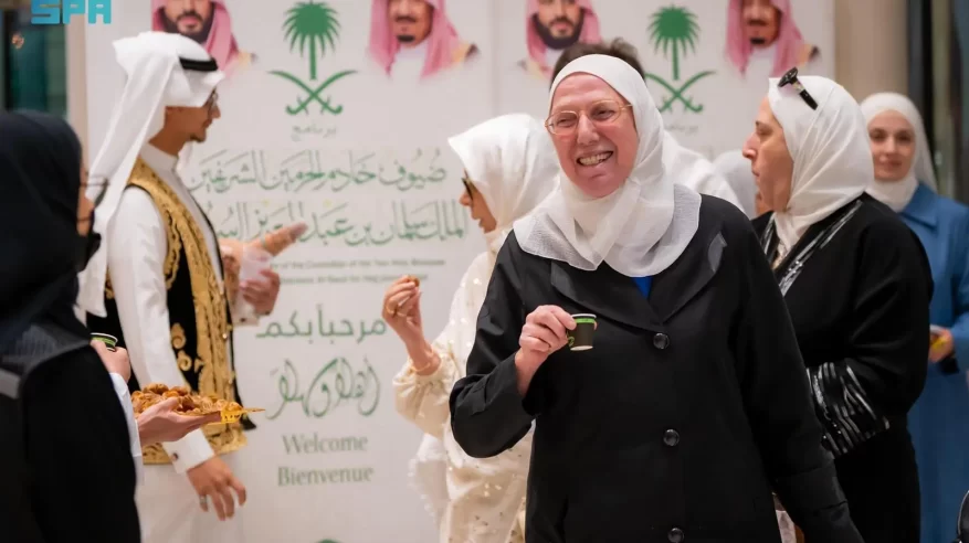 وصول ضيوف خادم الحرمين الشريفين للحجّ من سوريا إلى مكة المكرمة
