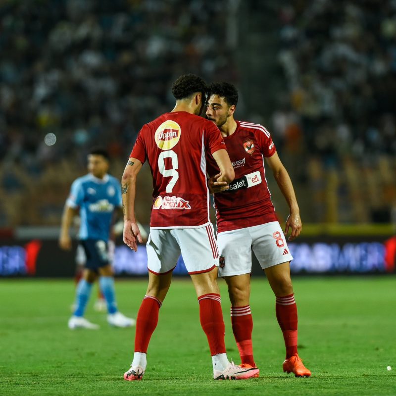 وسام أبو علي - الأهلي ضد بيراميدز - ترتيب الدوري المصري