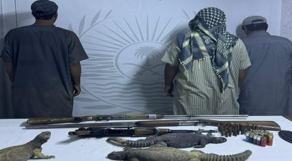 3 مواطنين يواجهون غرامة تتجاوز 100 ألف ريال لصيدهم الضب بمناطق محمية