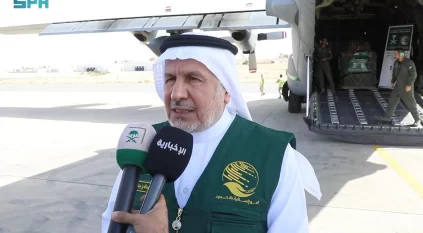 الربيعة: السعودية أسقطت مساعدات غذائية نوعية جوًا على قطاع غزة