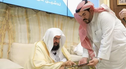 الشيخ السديس يطلق أولى مبادرات موسم العمرة 1446هـ