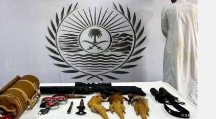 مواطن يواجه غرامة 24 ألف ريال لصيده 3 ضبان بمنطقة محظورة