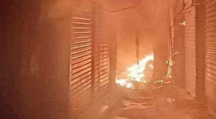 بالفيديو.. 12 قتيلًا وجريحًا في حريق بحارة اليهود في مصر