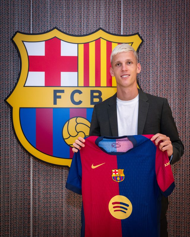 داني أولمو في برشلونة