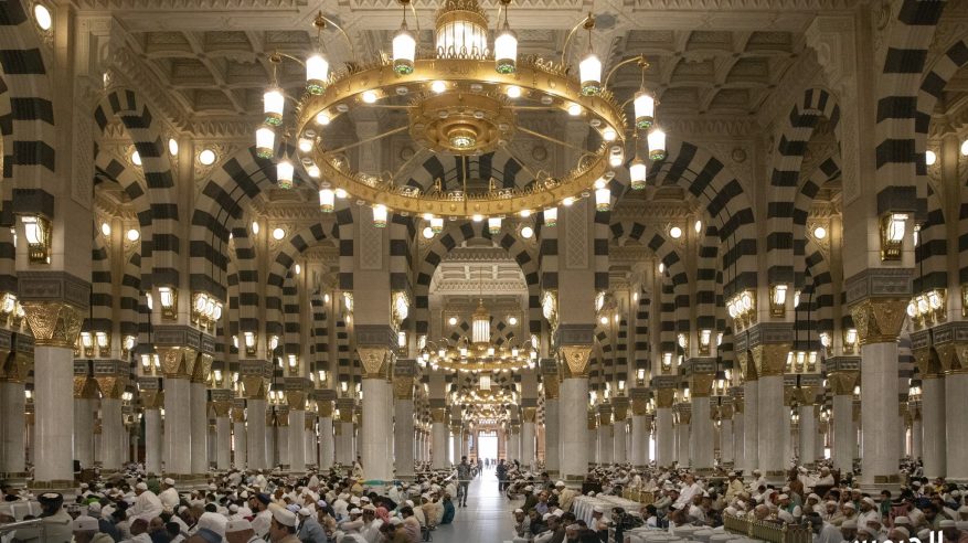 أكثر من 14 مليون زائر للمسجد النبوي خلال النصف الأول من رمضان