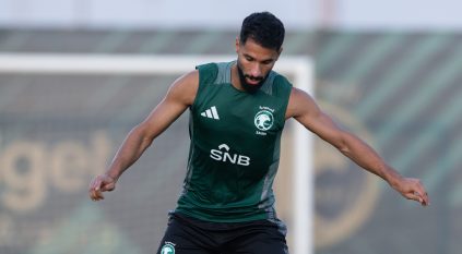 صالح الشهري يتصدر قائمة هدافي الأخضر مع مانشيني