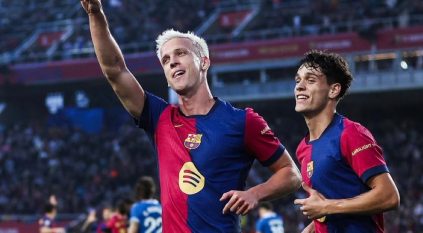 إصابة أولمو تصدم برشلونة