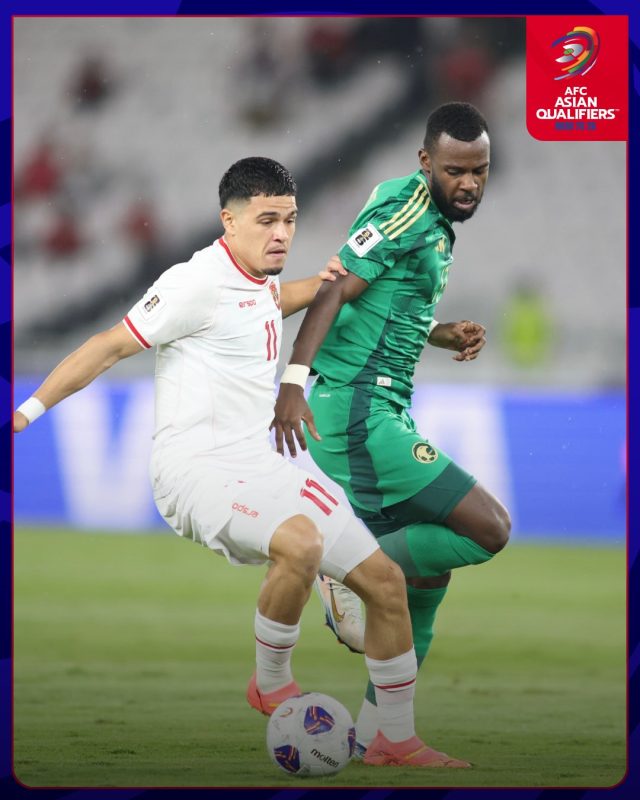 مباراة إندونيسيا والسعودية