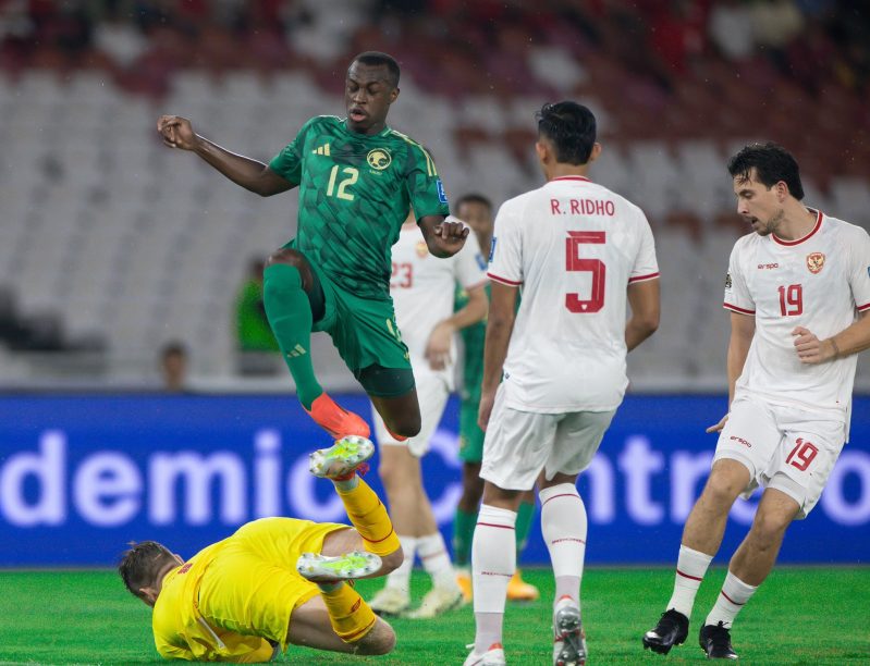 مباراة إندونيسيا والسعودية