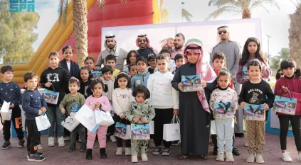 أهالي رفحاء يحتفون بفوز السعودية باستضافة كأس العالم 2034