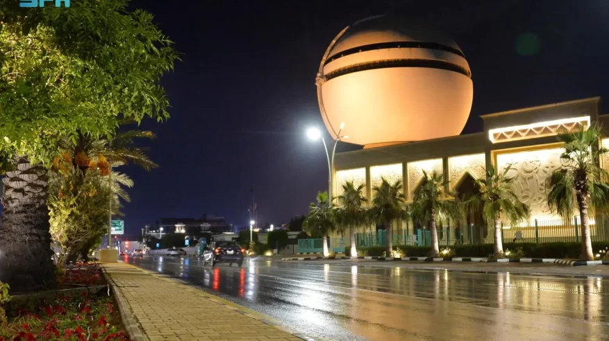 لقطات لـ أمطار القصيم المسائية