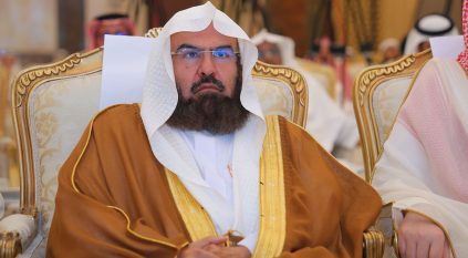 شهادة شكر وتقدير من وزير الشؤون الإسلامية المالديفي إلى السديس