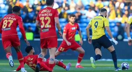 تعادل ضمك والاتحاد إيجابيًّا في الشوط الأول