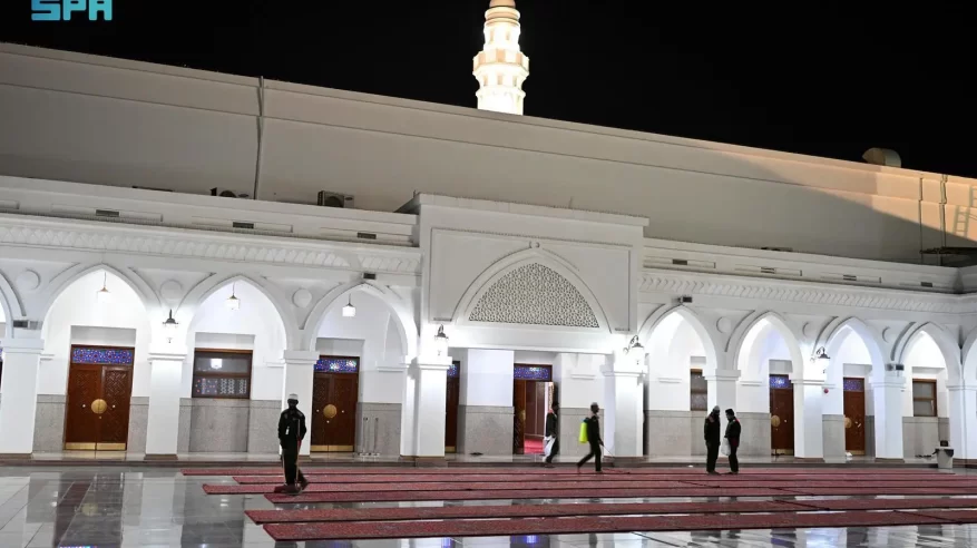 تجهيز 925 مصلى وجامعًا لصلاة عيد الفطر في المدينة المنورة