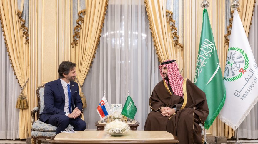 خالد بن سلمان يبحث العلاقات الثنائية مع نظيره السلوفاكي