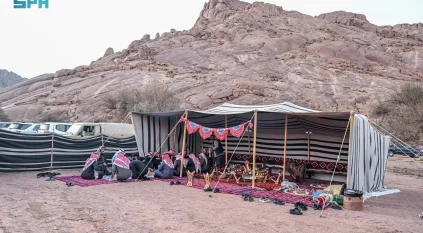 موائد الإفطار بحائل.. لوحة تجوبها نسمات شهر رمضان