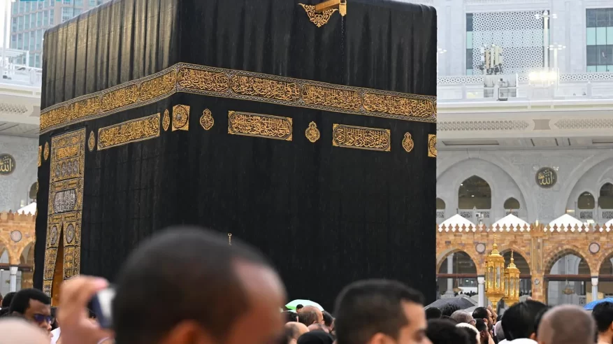 لقطات لـ أمطار الحرم المكي اليوم
