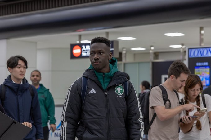 المنتخب السعودي يصل طوكيو