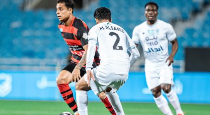 شوط أول سلبي بين الرياض والأخدود