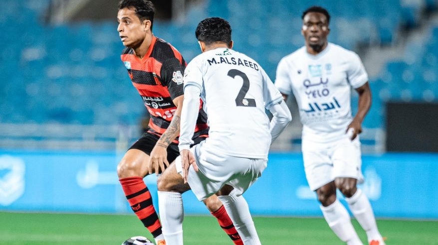 شوط أول سلبي بين الرياض والأخدود