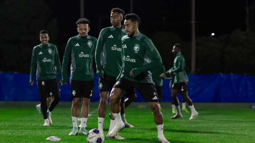 المنتخب السعودي يواصل استعداداته لمواجهة اليابان