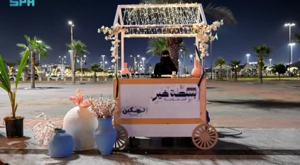 بسطة خير السعودية بجازان تتيح للزوار الاستمتاع بالأنشطة بأجواء رمضانية