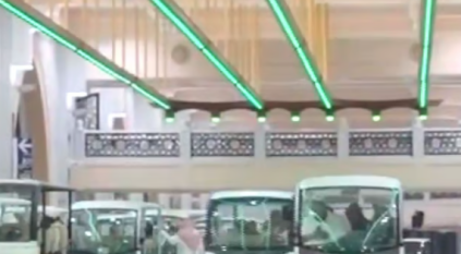 أكثر من مليون مستفيد من خدمة عربات الجولف في المسجد الحرام خلال رمضان