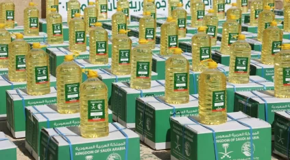 سلمان للإغاثة يبحث خطة توزيع 300 ألف سلة غذائية في اليمن