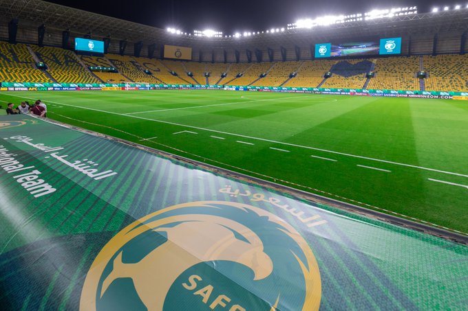 ملعب الأول بارك قبل مباراة السعودية والصين