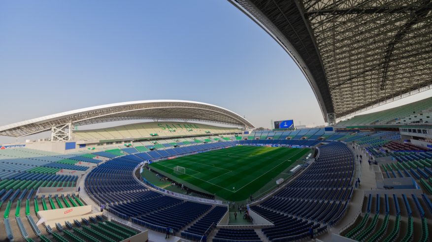 ملعب سايتاما جاهز لمباراة اليابان والسعودية