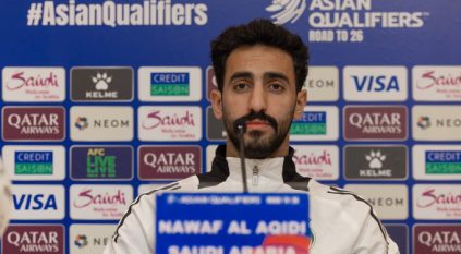 نواف العقيدي: مواجهة اليابان صعبة وانتقالي للفتح مهم