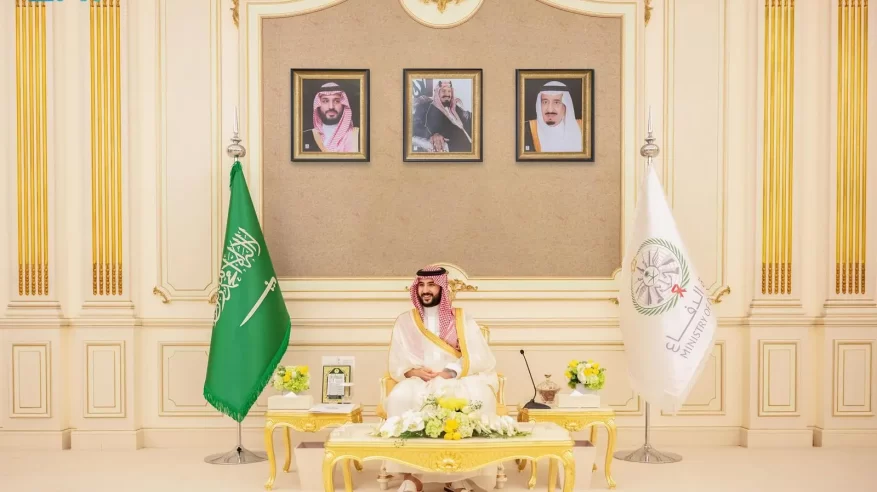 خالد بن سلمان يستقبل قادة وزارة الدفاع وكبار مسؤوليها بمناسبة عيد الفطر