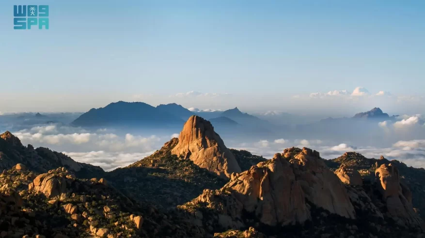 صدور الجبال.. معقل النمر والصقر في سلسلة السروات