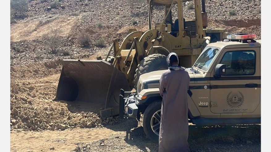 ضبط مواطن لاقتلاعه الأشجار دون ترخيص في المدينة المنورة