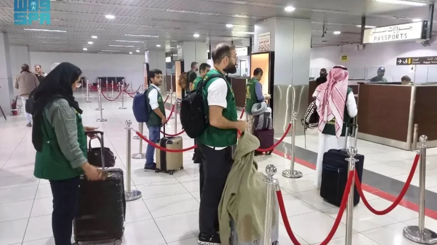 وصول الوفد الطبي التطوعي بمركز الملك سلمان للإغاثة إلى سوريا