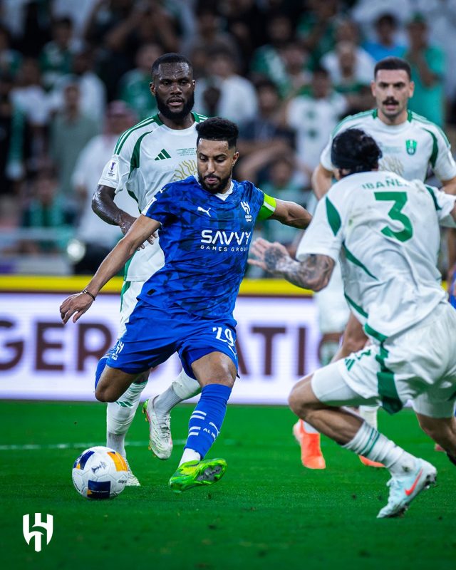 الهلال ضد الأهلي