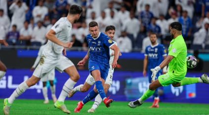 التعادل الإيجابي يحسم مباراة الهلال والشباب