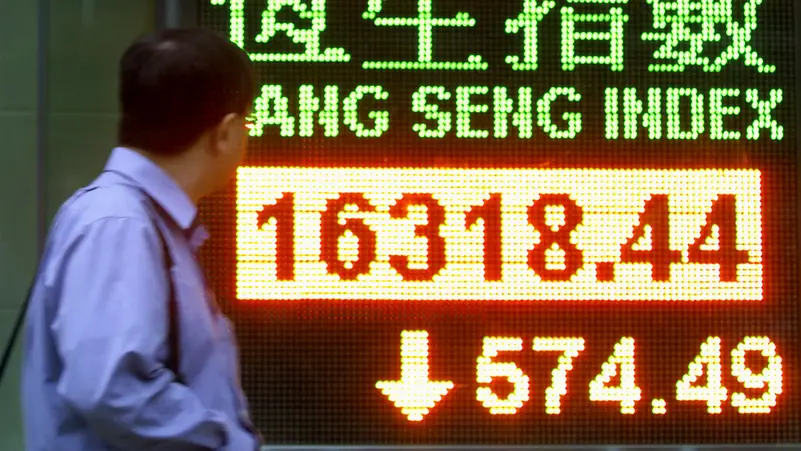 تراجع بورصة هونغ كونغ 12% في أسوأ جلسة منذ أكثر من 16 عامًا