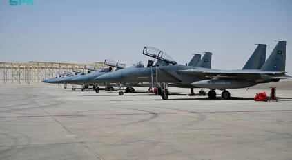 قدرات عالية للأطقم الجوية والفنية المشاركة في مناورات علم الصحراء 2025