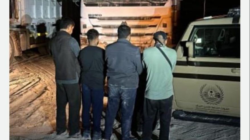 ضبط 4 مقيمين لاستغلالهم الرواسب في الشرقية 