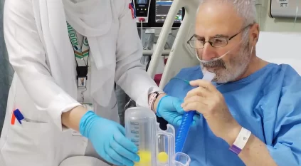 تدخل عاجل خلال الساعة الذهبية ينقذ حياة حاج إيراني بمدينة الملك عبدالله الطبية