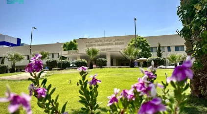 إنقاذ طفلة من اختناق بإبرة داخل الرئة في ولادة بريدة