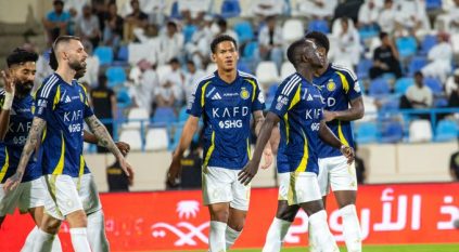 النصر يكتسح الأخدود بتسعة أهداف