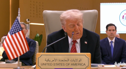 ترامب: نبحث تطبيع العلاقات مع سوريا بعد مناقشة الأمر مع الأمير محمد بن سلمان