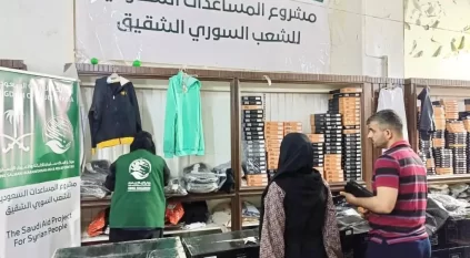 سلمان للإغاثة يوزّع الكسوة على 112 أسرة سورية في حلب