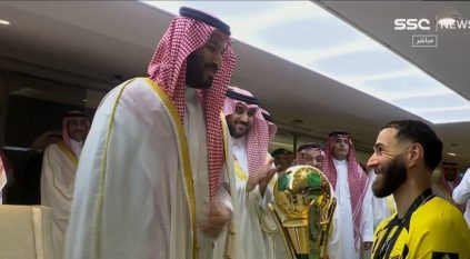 ولي العهد يُتوج الاتحاد بأغلى الكؤوس